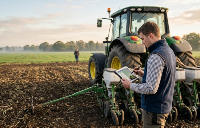 Precision agriculture begins before planting